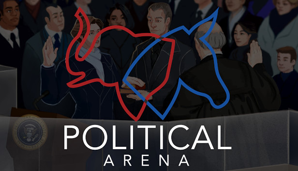 Clickable image taking you to the page for Political Arena