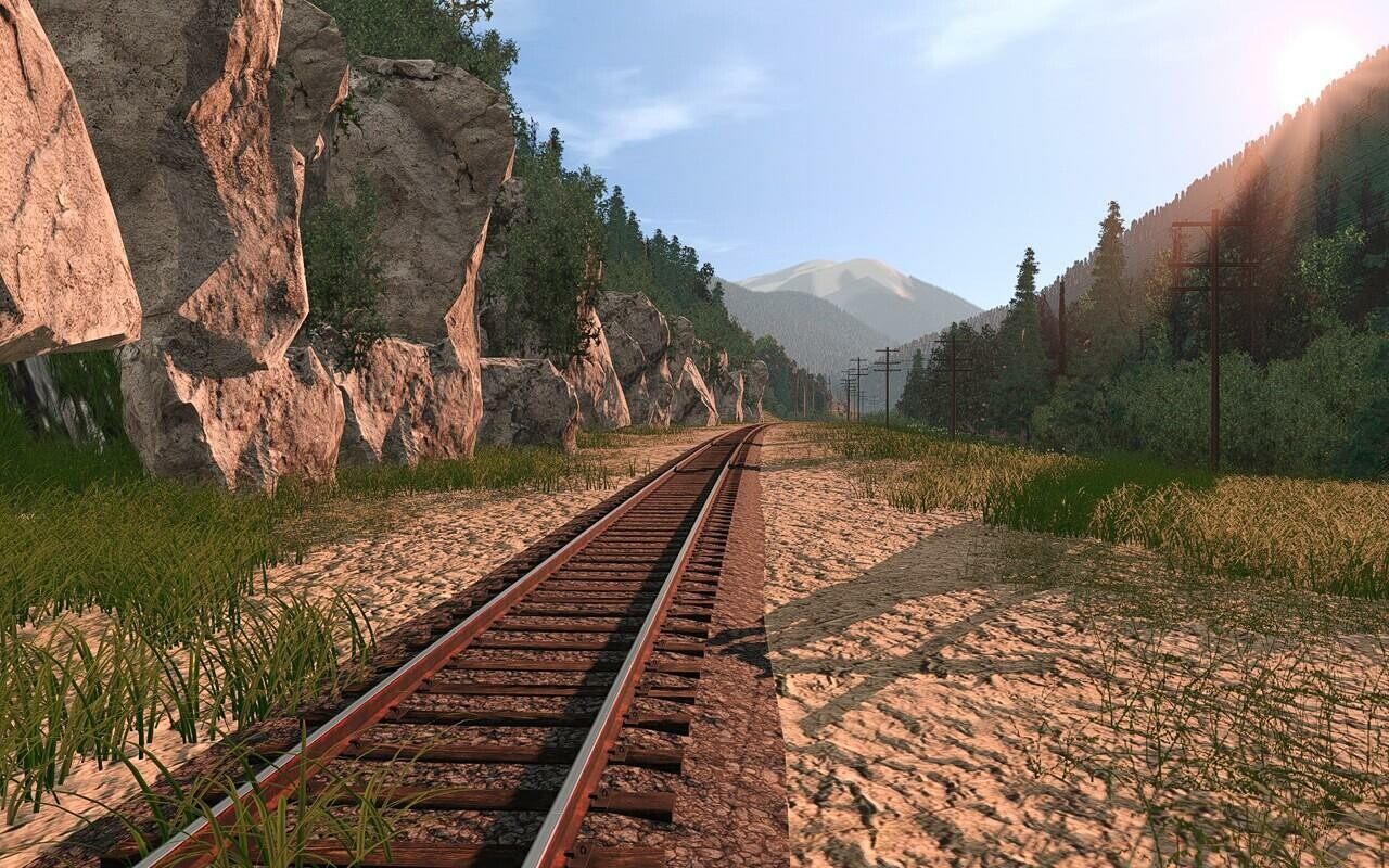 Clicking image taking you to the North American routes category for Trainz 22