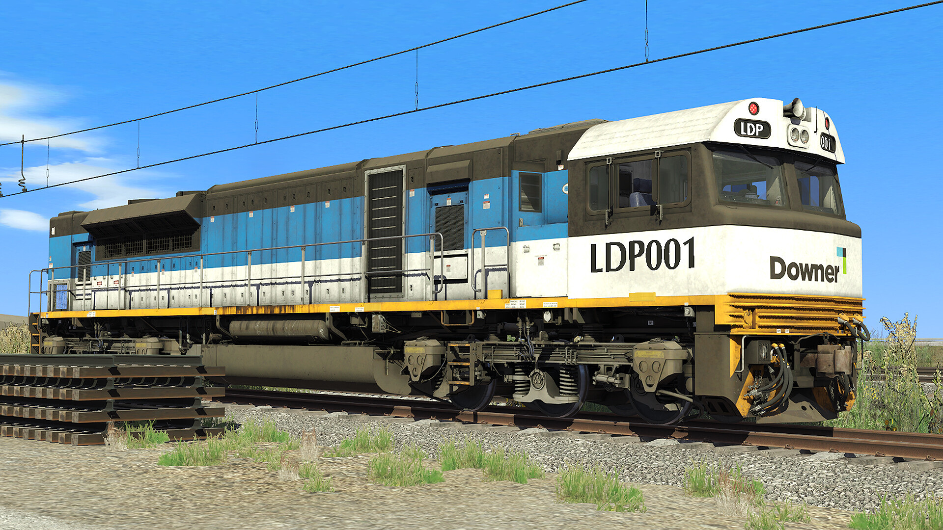 Clicking image taking you to the Australian diesel locomotives category for Trainz 22