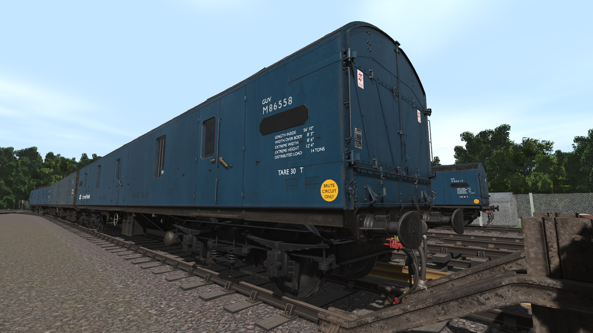 Trainz 22: BR GUV Wagon Pack - Late