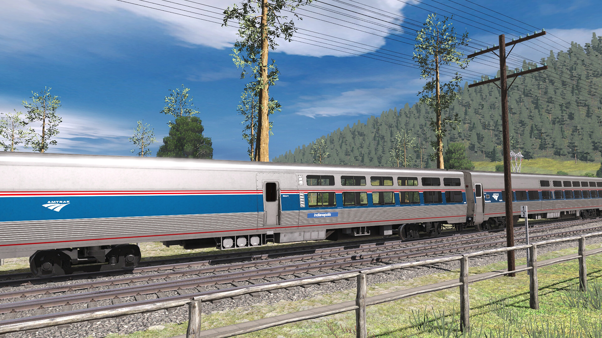 Clicking image taking you to the North American coaches and wagons category for Trainz 22
