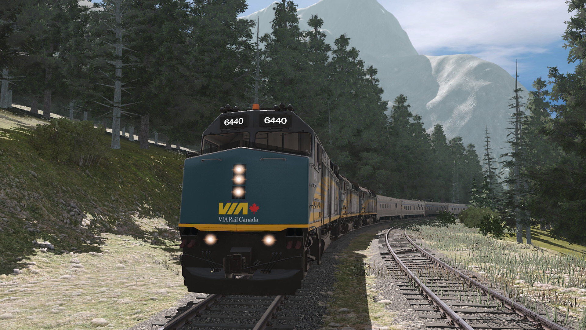 Trainz 22: Kicking Horse Pass