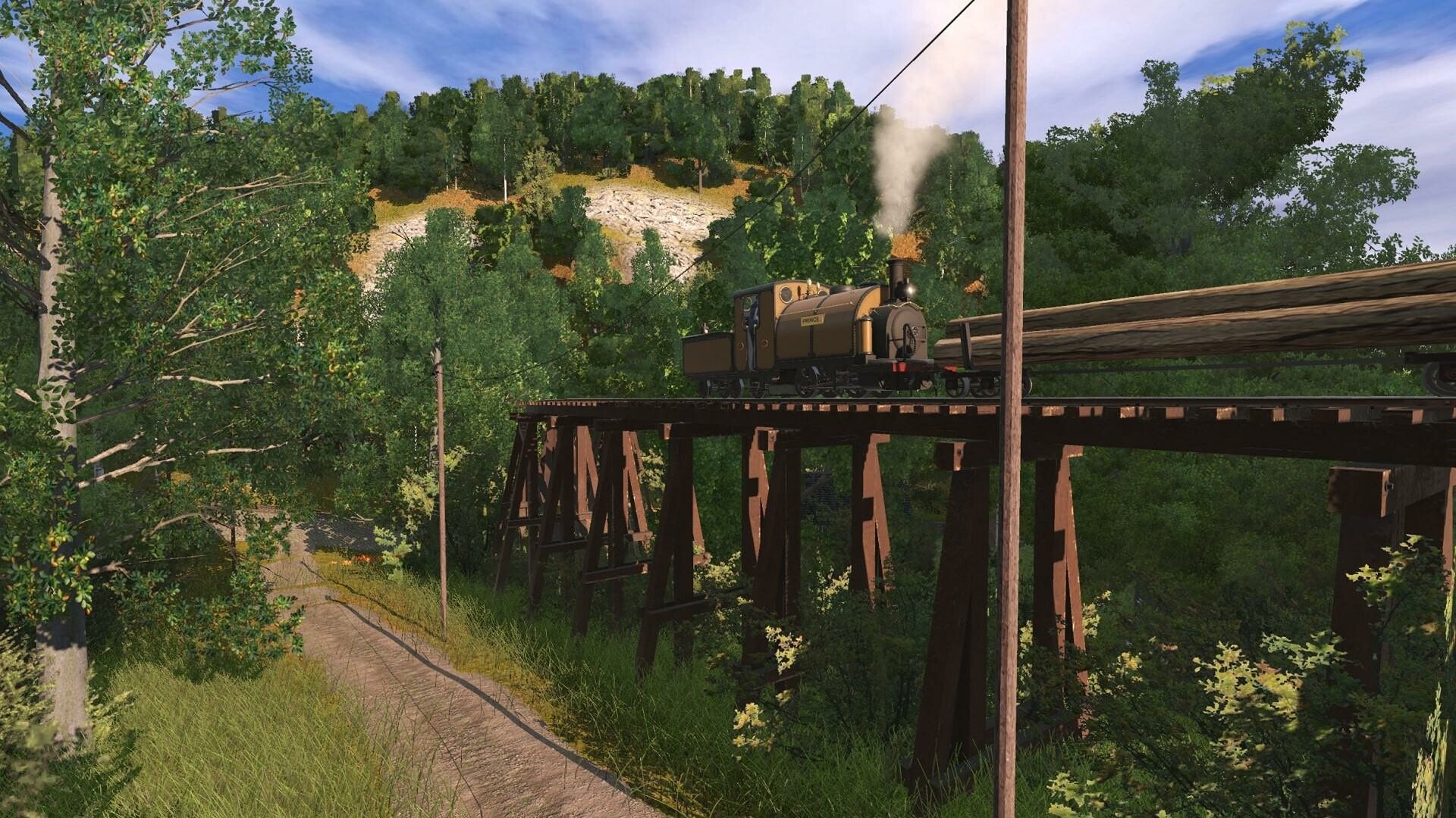 Clicking image taking you to the other routes category for Trainz 22