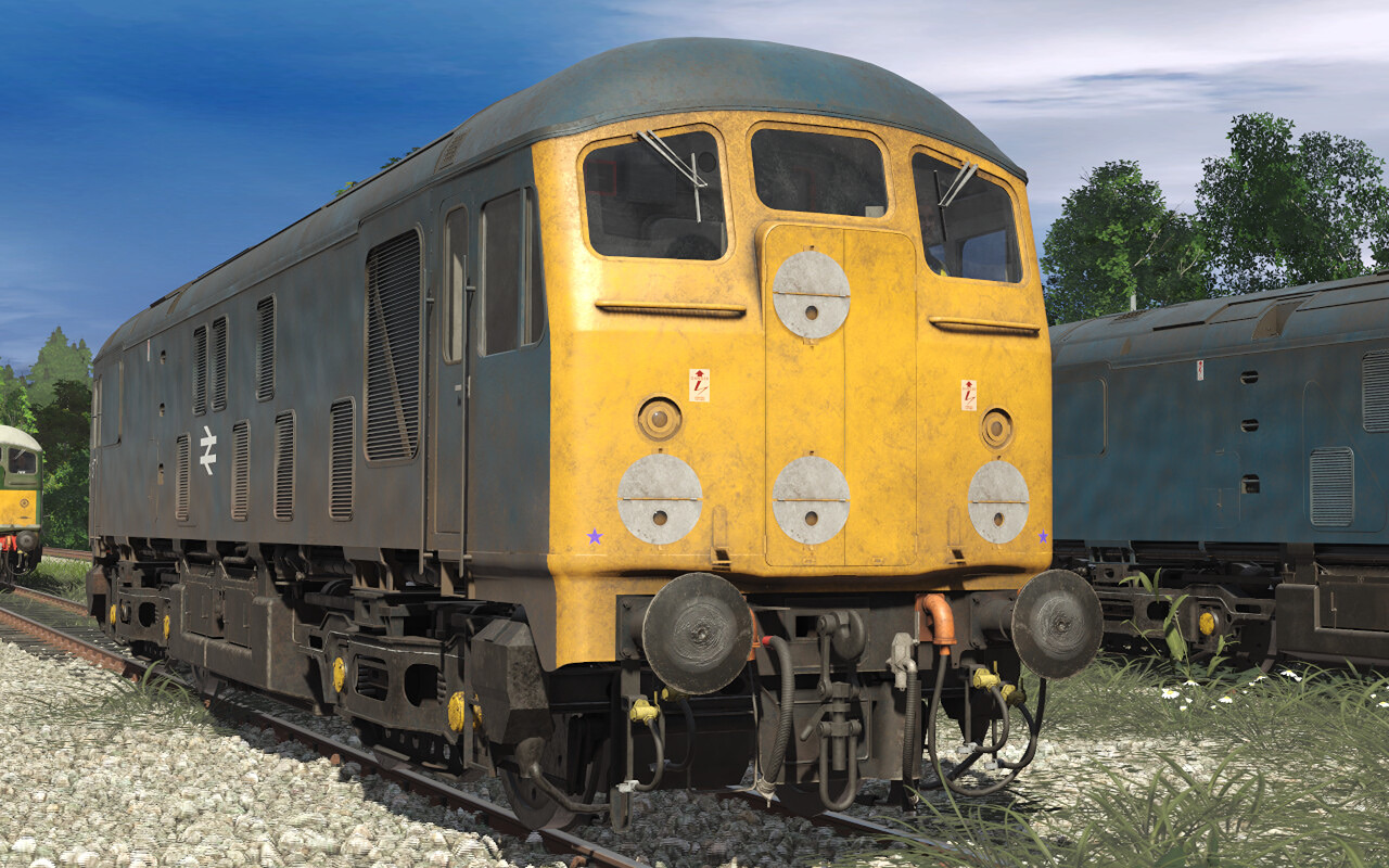 Trainz 22: BR Class 24 - Blue & Green