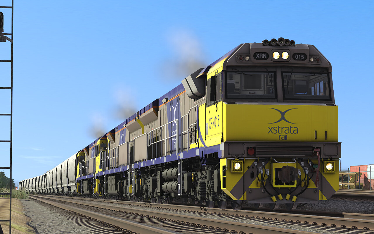 Trainz 22: C44aci Locomotive - Xstrata/Glencore Pack