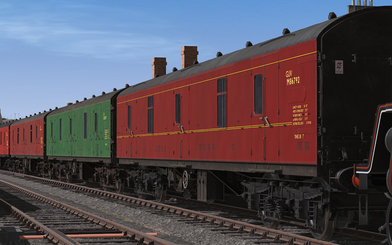 Trainz 22: BR General Utility Van Pack 1