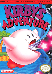 Kirby's Adventure - NES Cover Art