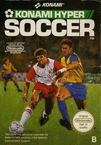 Konami Hyper Soccer - NES Cover Art