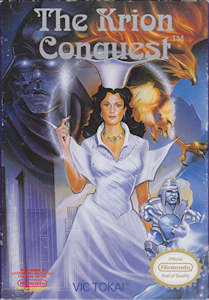 The Krion Conquest - NES Cover Art