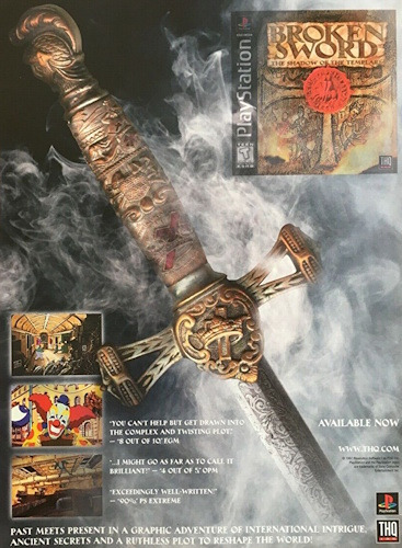Broken Sword: The Shadow of the Templars Poster Art