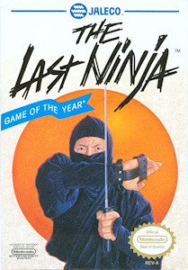 The Last Ninja - NES Cover Art