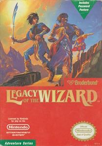 Legacy of the Wizard - NES Cover Art