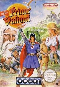 The Legend of Prince Valiant - NES Cover Art
