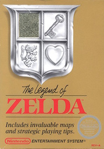 The Legend of Zelda - NES Cover Art