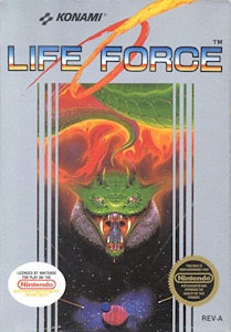 Life Force - NES Cover Art