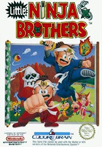 Little Ninja Brothers - NES Cover Art