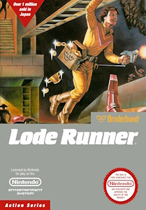 Lode Runner - NES Cover Art