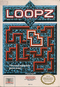 Loopz - NES Cover Art