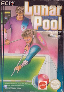 Lunar Pool - NES Cover Art