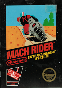 Mach Rider - NES Cover Art