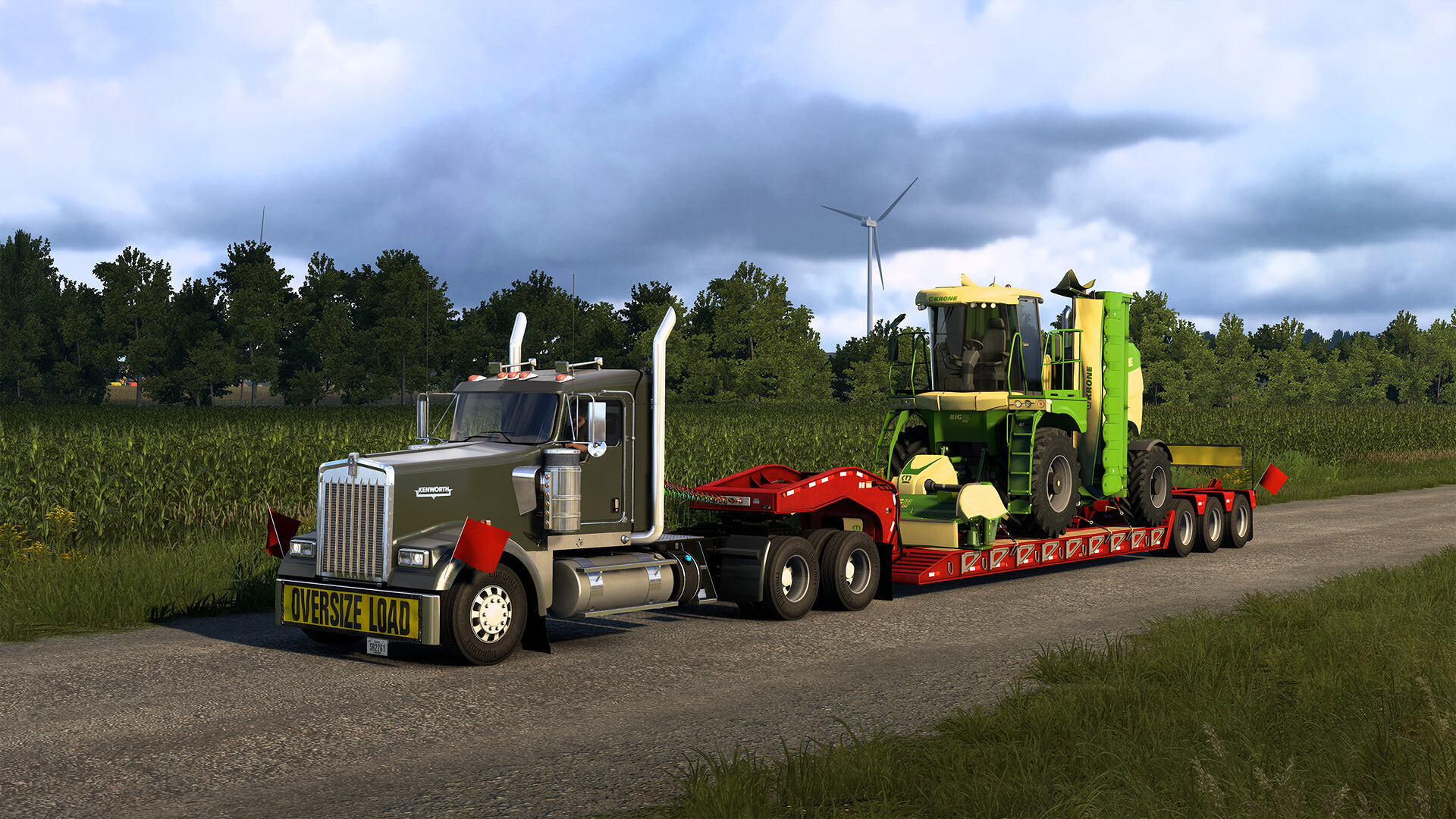 American Truck Simulator: KRONE Agriculture Equipment