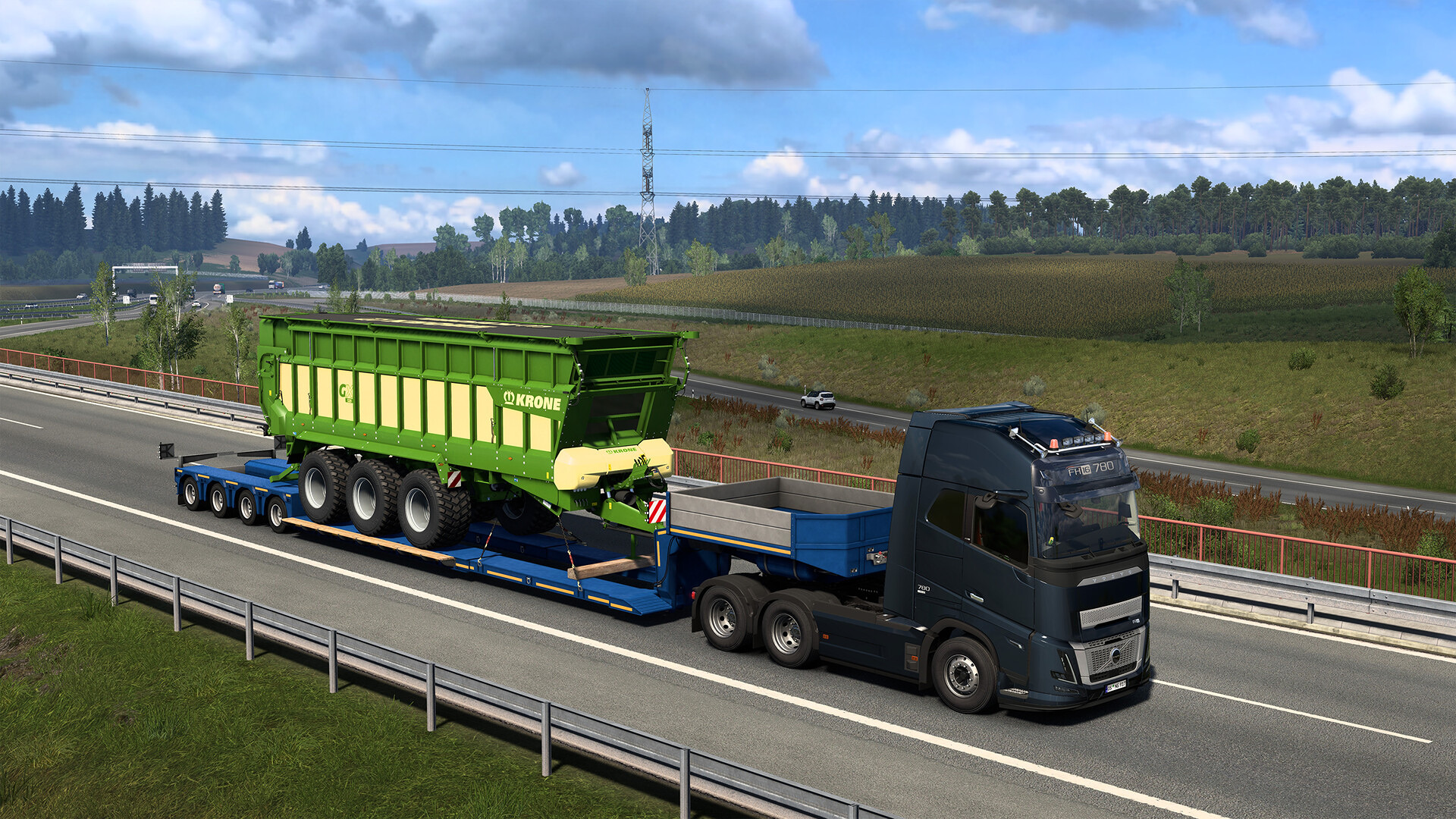 Euro Truck Simulator 2: KRONE Agriculture Equipment
