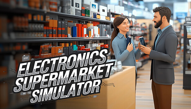 Clickable image taking you to the page for Electronics Supermarket Simulator