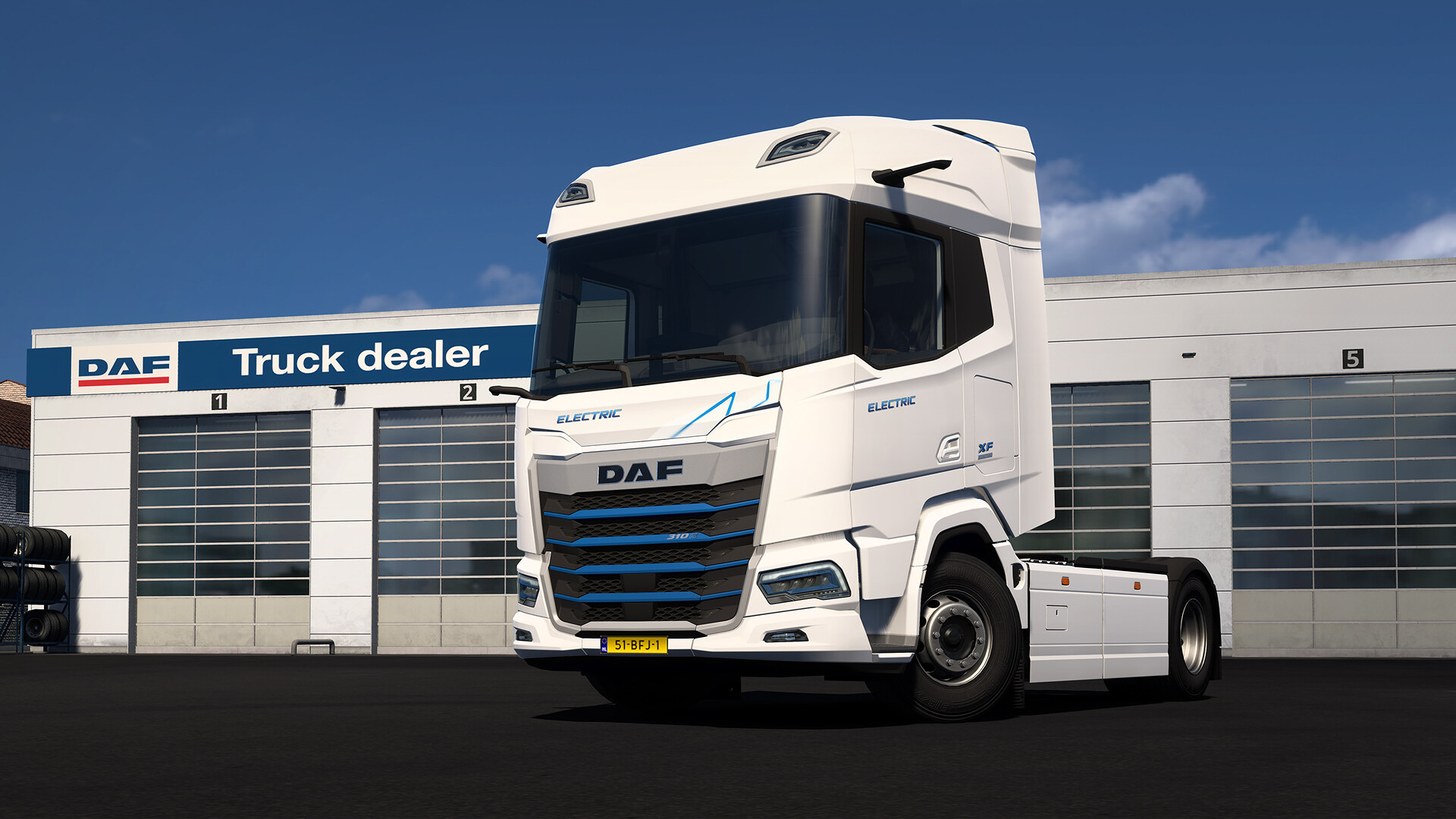 Euro Truck Simulator 2: DAF XF Electric