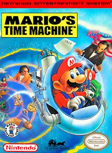 Mario's Time Machine - NES Cover Art