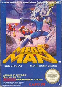 Mega Man - NES Cover Art