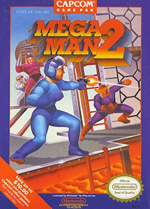 Mega Man 2 - NES Cover Art