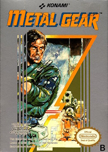 Metal Gear - NES Cover Art