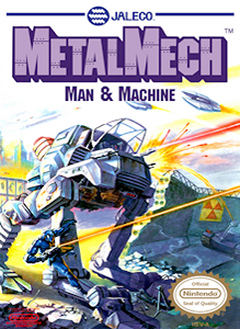 Metal Mech - NES Cover Art