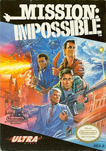 Mission: Impossible - NES Cover Art