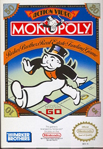 Monopoly - NES Cover Art