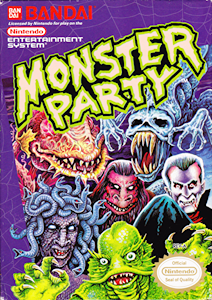 Monster Party - NES Cover Art