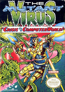 The Mutant Virus: Crisis in a Computer World - NES Cover Art