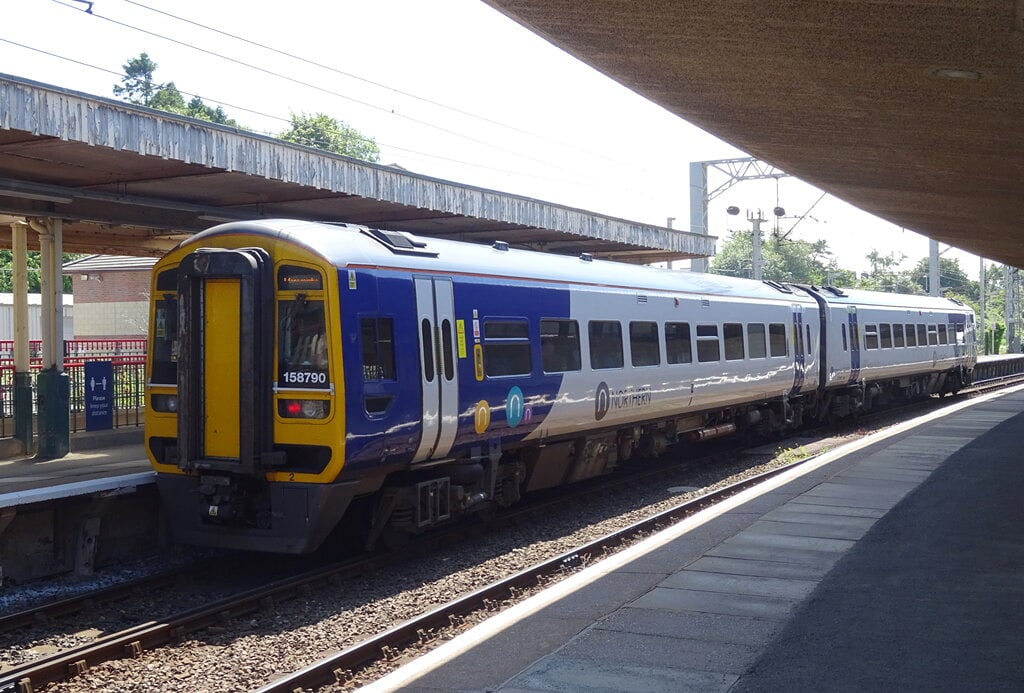 Image showing a Class 158 DMU in Northern livery