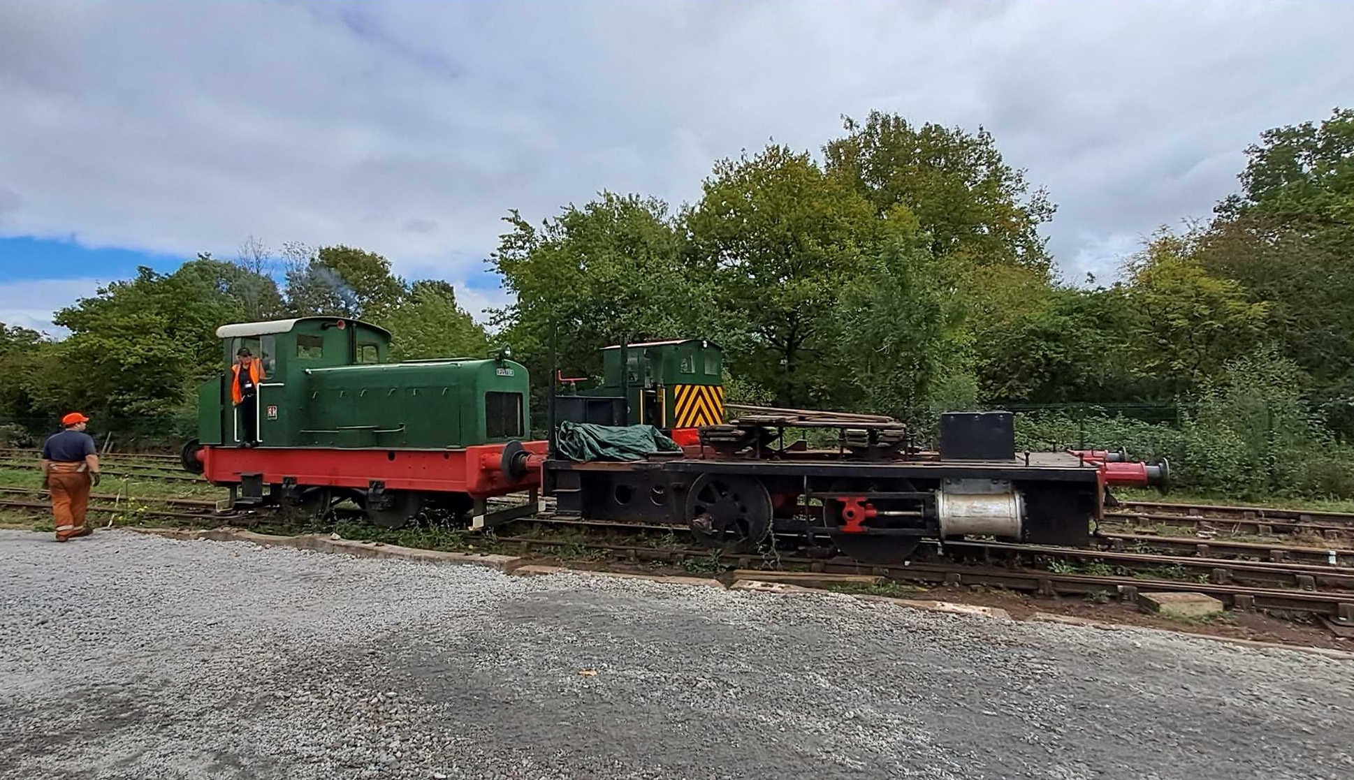 Image showing trains on the Vale of Berkeley Railway