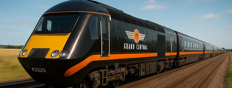 Image showing a Grand Central Trains HST