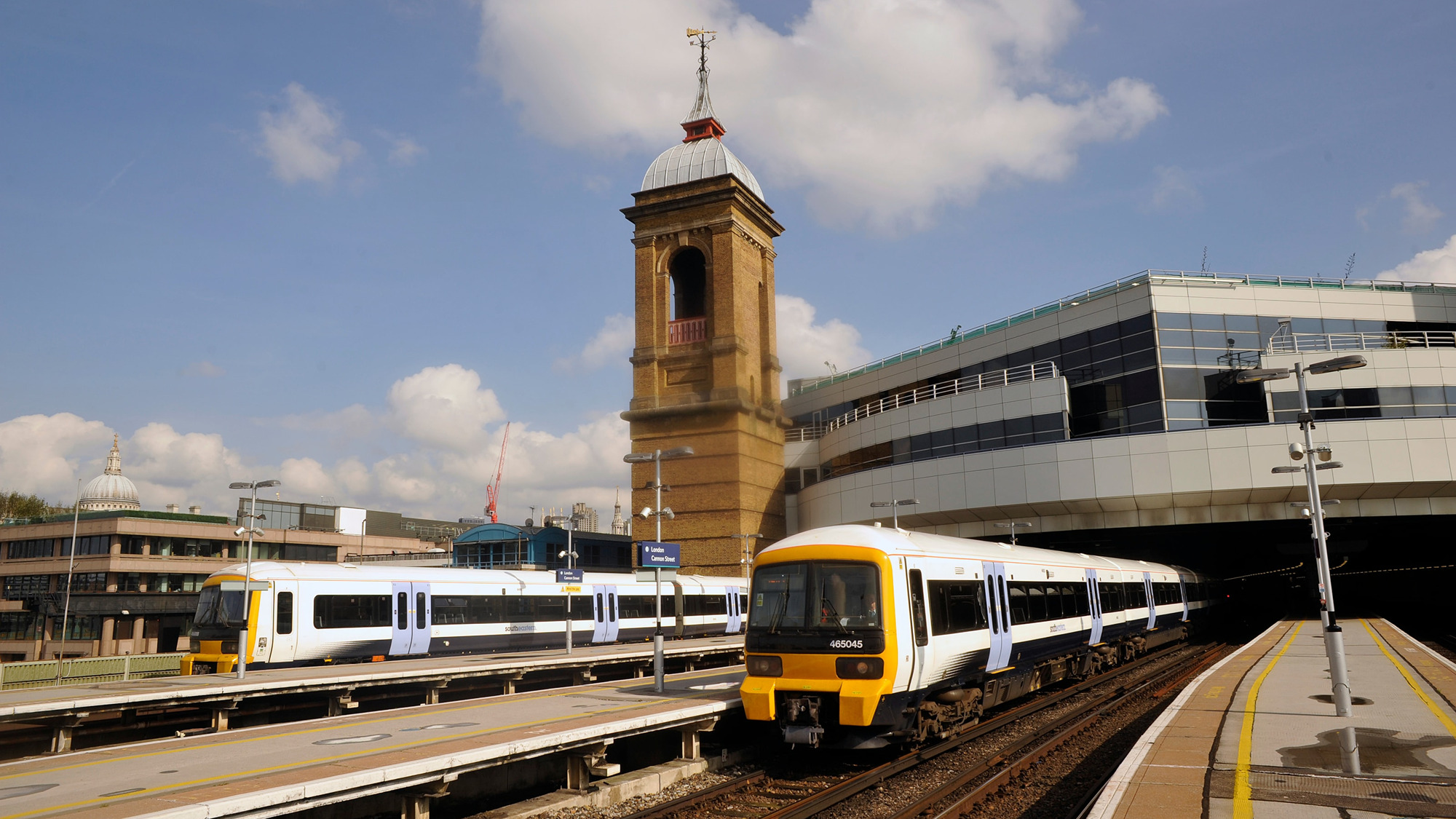 Image showing trains at London Cannon Street