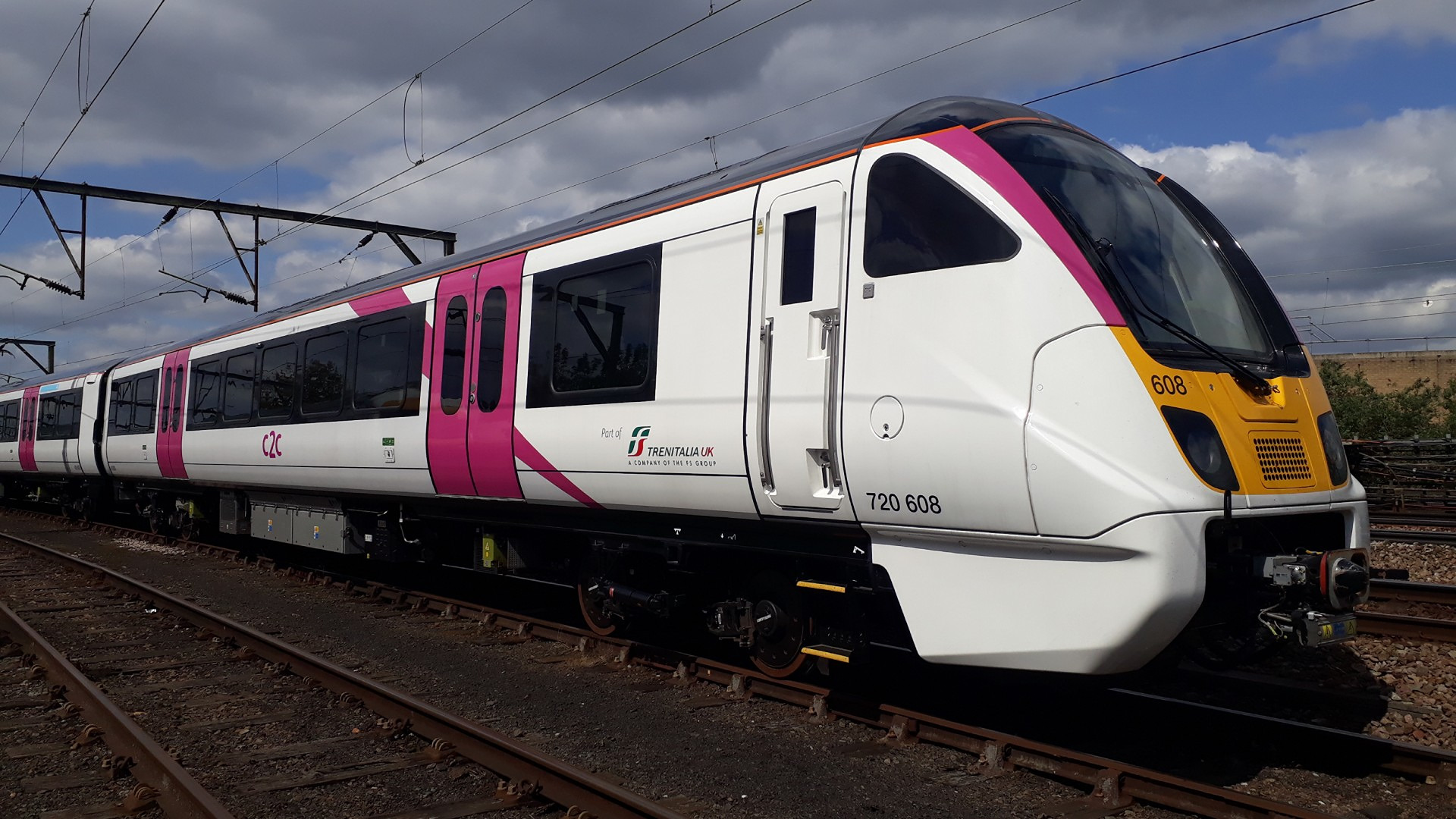 Image showing a Class 720 train in c2c livery