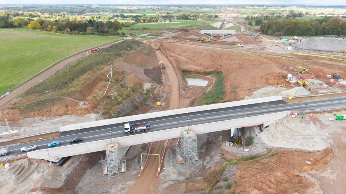 Image showing HS2 construction work