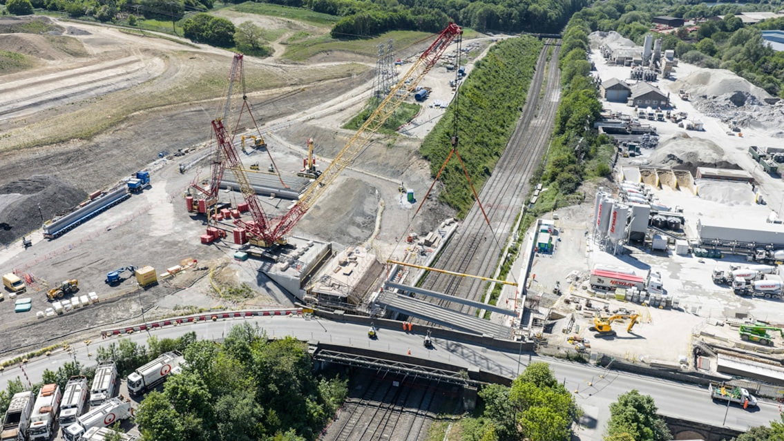 Image showing construction work in progress on the site in Raventhorpe