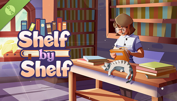 Clickable image taking you to the page for Shelf by Shelf: Bookstore Simulator
