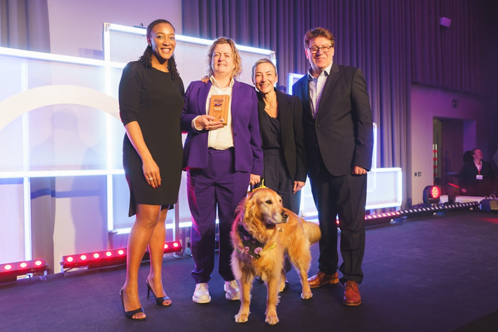 Image showing Avanti West Coast award recipients at the ceremony