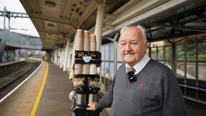 Newport Station Celebrates Albert Brayâ€™s 80th Birthday and Two Decades of Dedicated Service