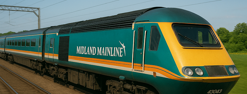 Image showing a Midland Mainline HST