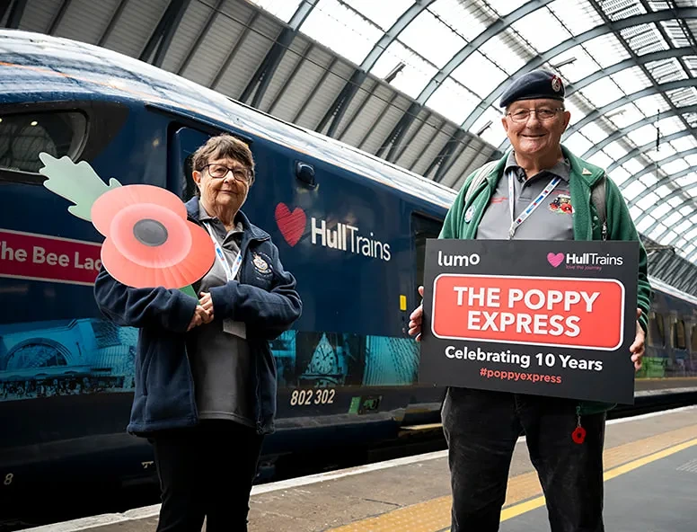 East Coast Poppy Seller Denis Scaife Hits Milestone with Ten Years of Fundraising