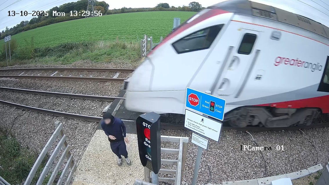 Network Rail Shares Shocking CCTV Footage to Warn Against Dangerous Level Crossing Behaviour